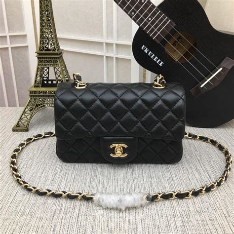 replica black chanel bag|authentic copy of chanel handbags.